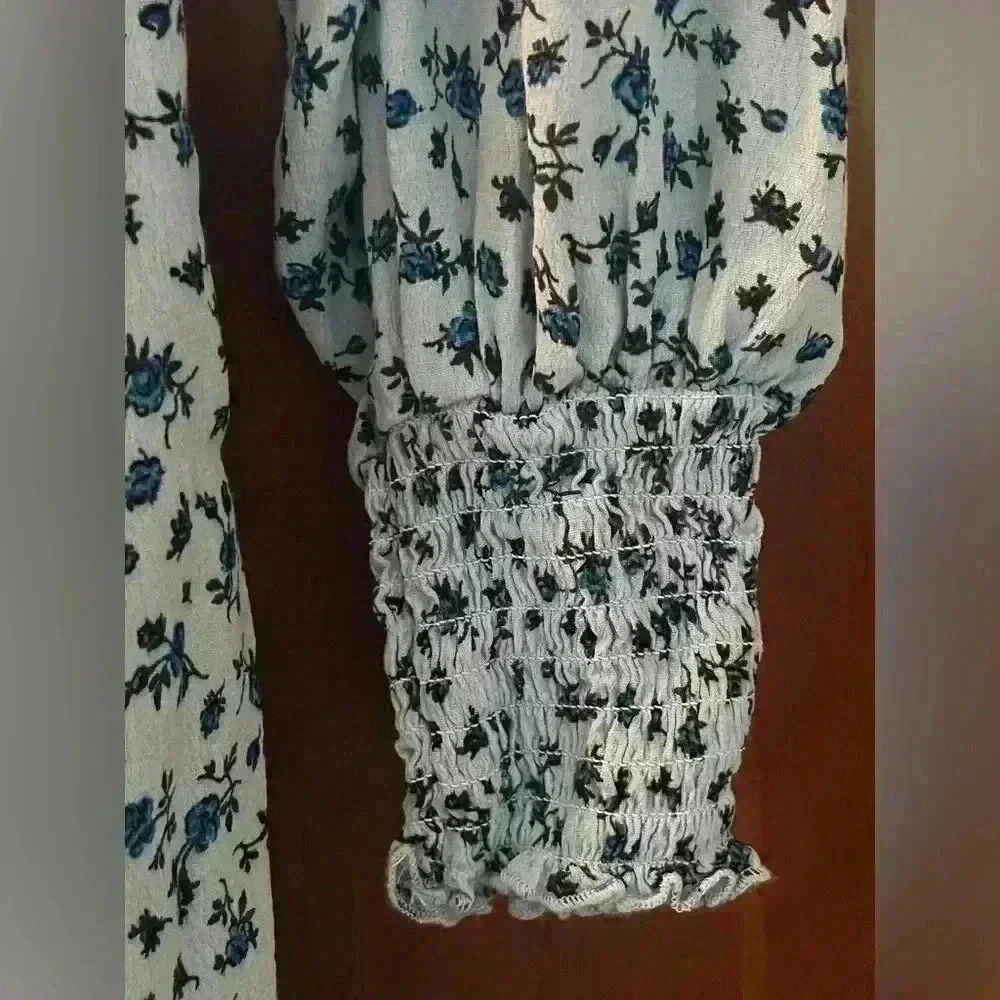 Wild Fable White Flower Pattern Dress - Picture 4 of 8